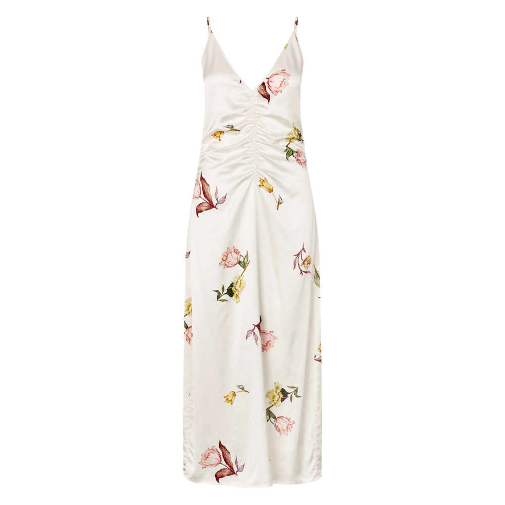 Atalia kjole - Coconut Cream Tulips
